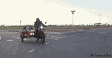 driving test drive motorcycle road trip sidecar