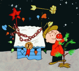 GIF animate di Natale di Charlie Brown