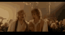 Lord Of The Rings Drinking Song GIF - Lord Of The Rings Drinking Song Merry GIFs