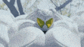 a painting of a butterfly with a yellow wing