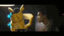 Slap Pikachu GIF - Slap Pikachu Detective Pikachu GIFs