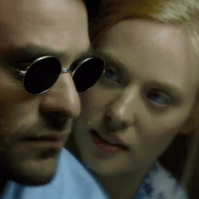 Being Close GIF - Daredevil Charlie Cox Stare Down GIFs