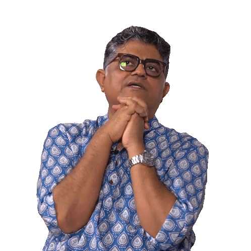 Praying Gajraj Rao Sticker - Praying Gajraj Rao Pinkvilla Stickers