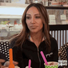 say what melissa gorga real housewives of new jersey look stare