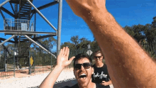 High Five Lets Go GIF - High Five Lets Go Cheering GIFs