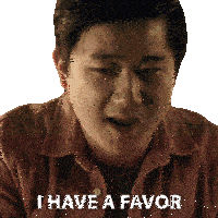 I Have A Favor Bruce Sun Sticker - I Have A Favor Bruce Sun The Brothers Sun Stickers