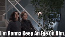 Greys Anatomy Amelia Shepherd GIF - Greys Anatomy Amelia Shepherd Im Gonna Keep An Eye On Him GIFs