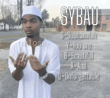 a picture of a man with sybau written on the bottom