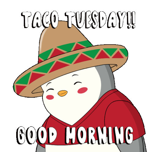 Taco Tuesday Happy Tuesday Sticker - Taco Tuesday Tuesday Happy Tuesday Stickers