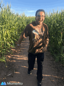 corn maze runner dance happy here