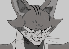 One Punch Man Cat GIF