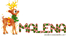 malena reindeer name christmas xmas