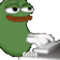 Doing Chatting Sticker - Doing Chatting Pepe Stickers