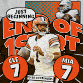 Miami Dolphins (7) Vs. Cleveland Browns (7) First-second Quarter Break GIF - Nfl National Football League Football League GIFs