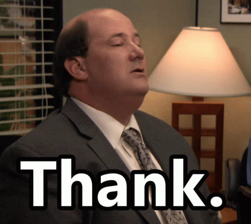 Kevin Office GIF - Kevin Office Thank GIFs