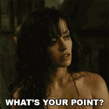Whats Your Point Addison GIF - Whats Your Point Addison Saw2 GIFs