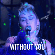 Without You Performing GIF - Without You Performing Miley Cyrus GIFs