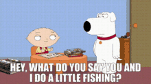 Family Guy Stewie Griffin GIF - Family Guy Stewie Griffin Fishing GIFs