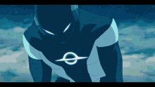 Radiant Black Superhero GIF