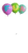 Floating Balloons Kids' Choice Awards Sticker