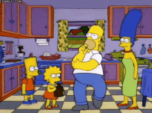 Homer Thinking With Jug - The Simpsons GIF - The S Impsons Jug Homer GIFs