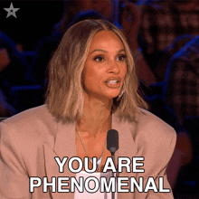 You Are Phenomenal Alesha Dixon GIF - You Are Phenomenal Alesha Dixon Britain'S Got Talent GIFs
