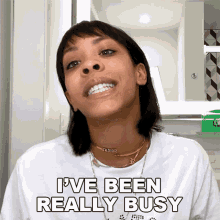Ive Been Really Busy Rico Nasty GIF - Ive Been Really Busy Rico Nasty Been Busy Lately GIFs