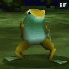 Frog Dancing GIF - Frog Dancing Dance GIFs