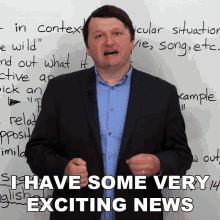 I Have Some Very Exciting News Alex GIF