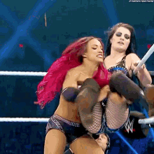 Sasha Banks Double Knees GIF - Sasha Banks Double Knees Paige GIFs