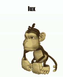 Lux Monkey GIF - Lux Monkey Monke GIFs