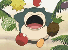 Snorlax Eat GIF - Snorlax Eat In My Belly GIFs