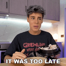 It Was Too Late Raphael Gomes GIF - It Was Too Late Raphael Gomes I Missed My Chance GIFs