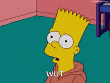 simpsons bart what huh confused