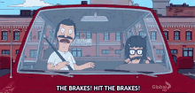 Tina Driving GIF - Tina Driving Crash GIFs