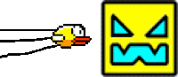 Flappy To Sneaky Flappy Running Sticker - Flappy To Sneaky Flappy Running Sneaky Scared Stickers