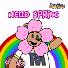spring flower images rainbow reaction flowers