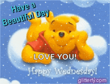 Winnie The Pooh Happy Wednesday GIF