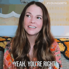 Yeah Youre Right Liza Miller GIF - Yeah Youre Right Liza Miller Younger GIFs