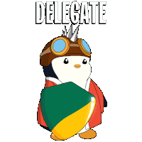 Delegate Shield Sticker