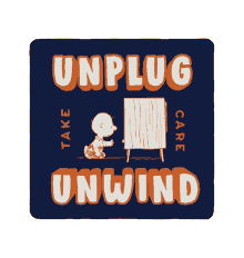 unplug unwind charlie brown peanuts take a break from your devices