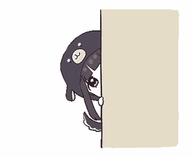 Menhera chan peeker - Peeking anime girl | Sticker