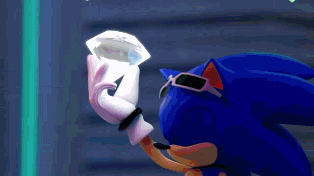 Hyper Sonic Sonic The GIF - Hyper Sonic Sonic Sonic The - Discover & Share  GIFs