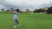 golf people are awesome swing hit good shot
