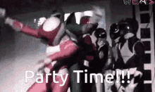 Power Rangers Party Time GIF - Power Rangers Party Time Dance GIFs