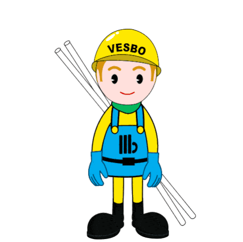 Vesbo Thanks Sticker - Vesbo Thanks Thank You Stickers