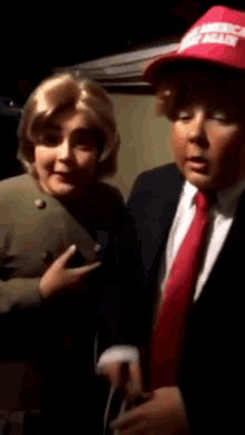 Donald Trump Shut Up GIF - Donald Trump Shut Up Costume GIFs