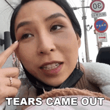 Tears Came Out Tina Yong GIF - Tears Came Out Tina Yong I Cried GIFs