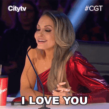 i love you trish stratus canadas got talent ily im in love with you
