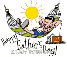 Happyfathersday Relaxation GIF - Happyfathersday Relaxation Summer GIFs